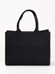 ELIF large BLACK GOLD DETAILS HANDBAG