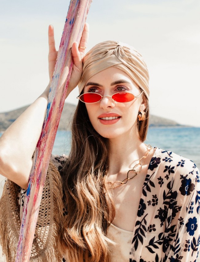 SHIRLEY RED SUNGLASSES