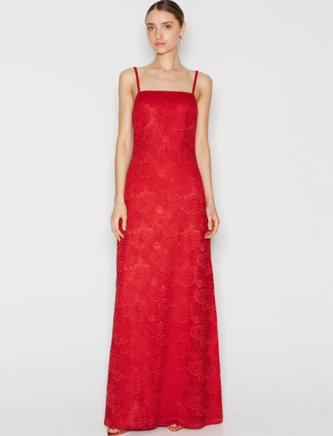 NENA DRESS CHERRY