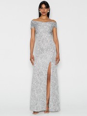 Dorian dress silver