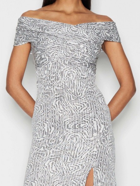 Dorian dress silver