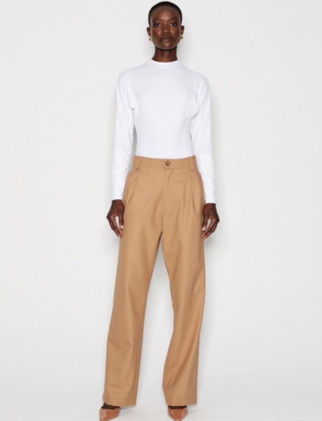 TIMELAPSE TROUSERS CAMEL