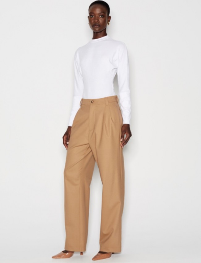TIMELAPSE TROUSERS CAMEL
