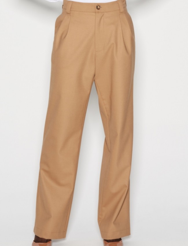 TIMELAPSE TROUSERS CAMEL