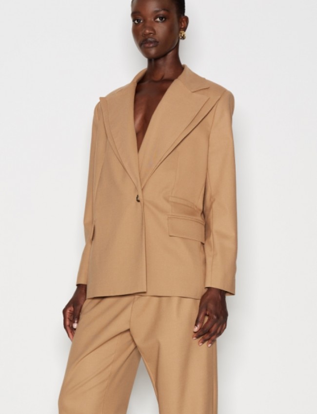 TIMELAPSE BLAZER CAMEL