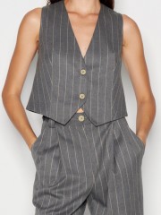 STORYLINES VEST GREY