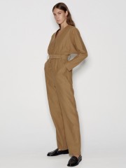 BLOCKBUSTER JUMPSUIT OLIVE BROWN