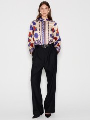 FLORAL FICTION SHIRT CREAM