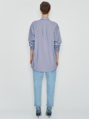 NATURAL CANVAS SHIRT BABY BLUE