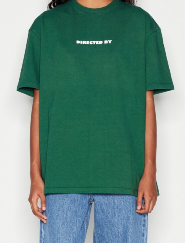 DIRECTED T-SHIRT green/white 