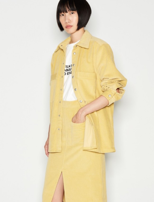 Time Travel Shirt Yellow Nadia Rapti 