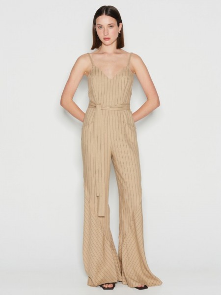 MIRAGE JUMPSUIT LIGHT BROWN