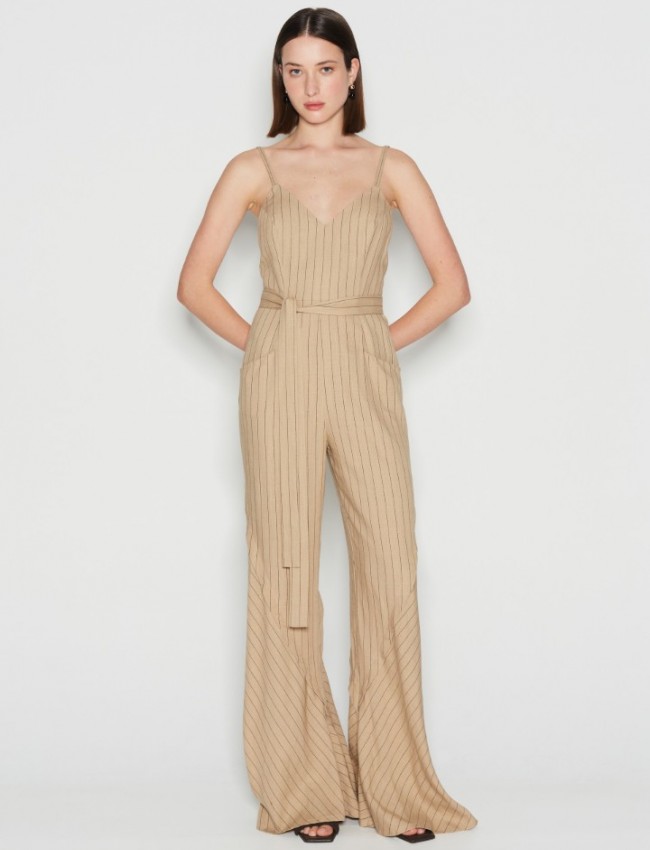 MIRAGE JUMPSUIT LIGHT BROWN
