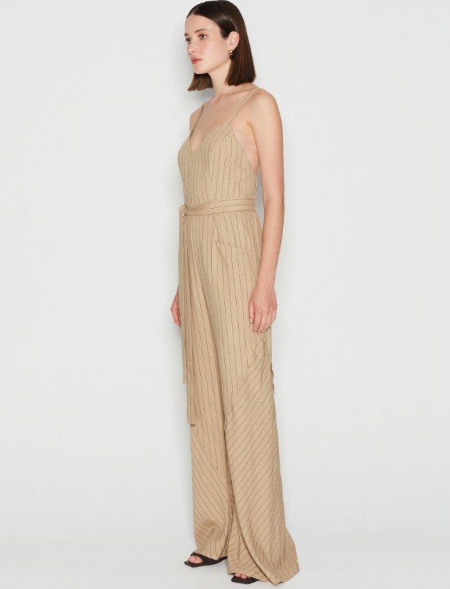 MIRAGE JUMPSUIT LIGHT BROWN
