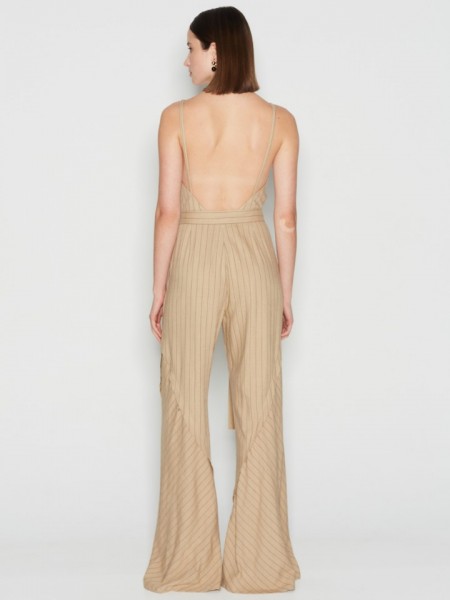 MIRAGE JUMPSUIT LIGHT BROWN