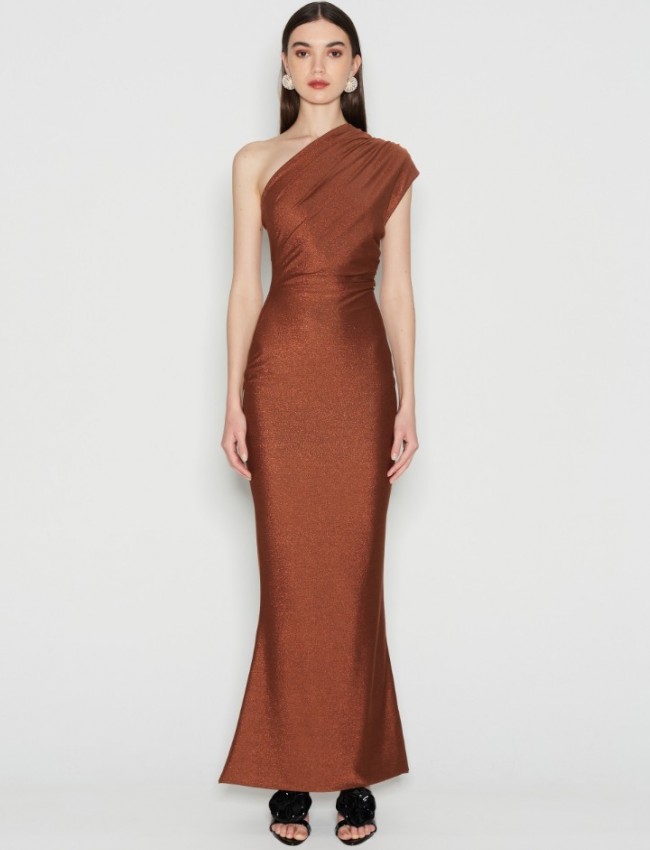 Carmen Dress Brown 