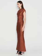 Carmen Dress Brown 