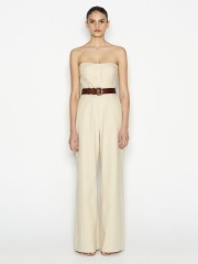 DESERT JUMPSUIT strapless BEIGE