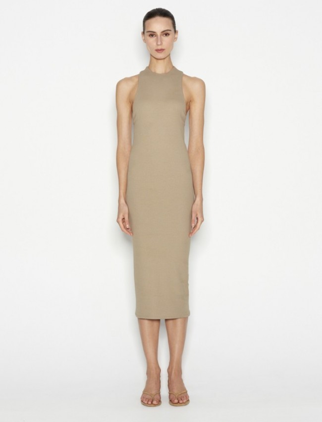 OASIS DRESS BEIGE