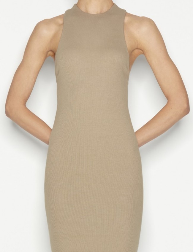 OASIS DRESS BEIGE