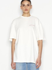 OUT OF OFFICE T- SHIRT OFF-WHITE/RED