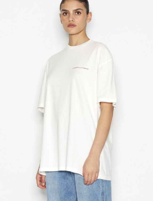 OUT OF OFFICE T- SHIRT OFF-WHITE/RED