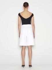 LAGOON WHITE DENIM VERMUDA