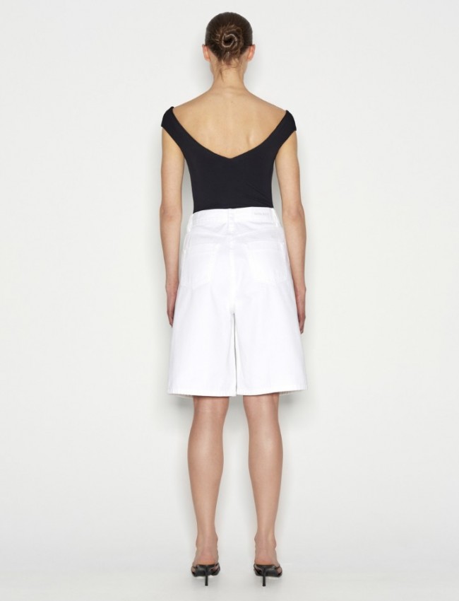 LAGOON WHITE DENIM VERMUDA