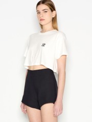 CIN CIN CROP T-SHIRT OFF-WHITE