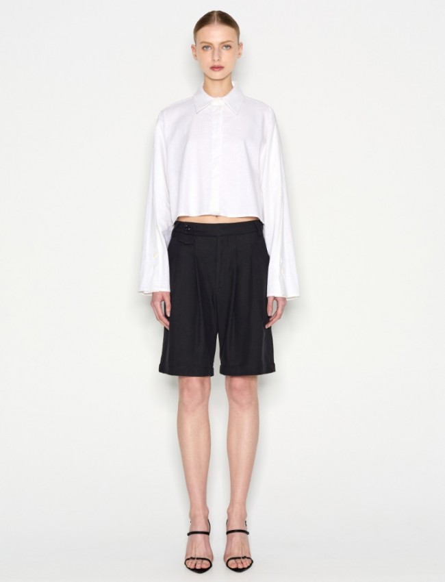 VICE CROP SHIRT WHITE