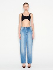 LAGOON BLUE DENIM TROUSERS 