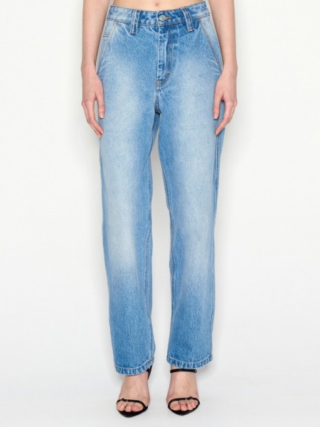 LAGOON BLUE DENIM TROUSERS 