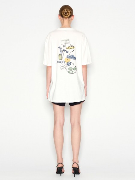LATE CHECK OUT T-SHIRT OFF-WHITE