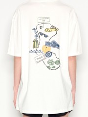 LATE CHECK OUT T-SHIRT OFF-WHITE