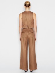 STORYLINES VEST OFF WHITE-BROWH NADIA RAPTI