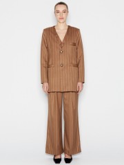 Storylines Pants Off White-Brown Nadia Rapti 