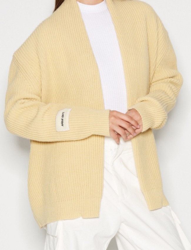 AUDITION CARDIGAN YELLOW