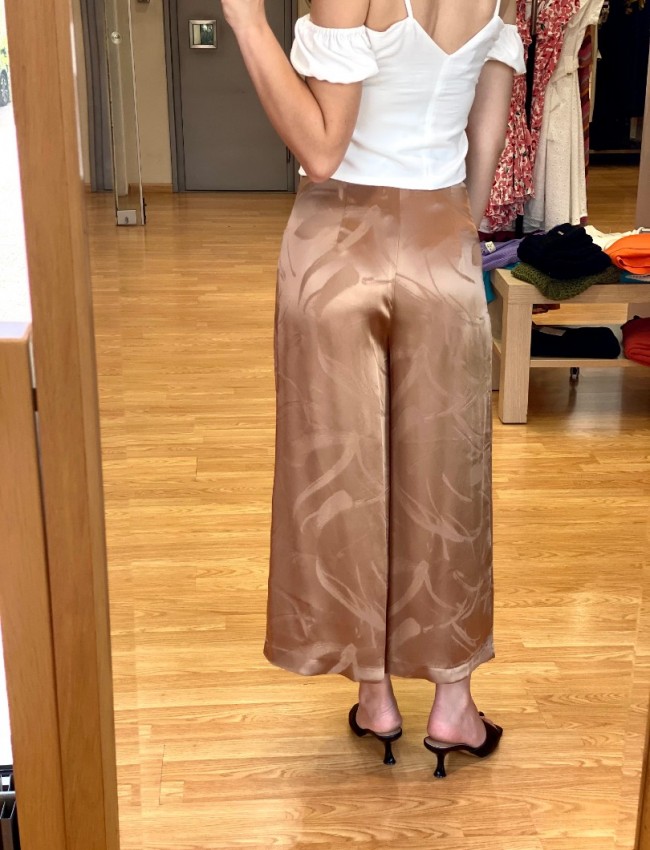 BLOSSOM STORIES PANTS MOCHA BROWN