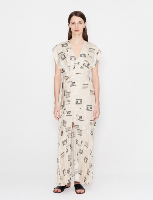 DIVINE FLASHBACK PLEATED DRESS