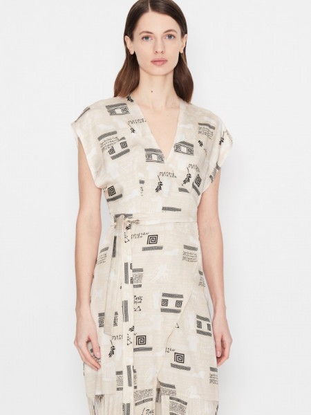 DIVINE FLASHBACK PLEATED DRESS