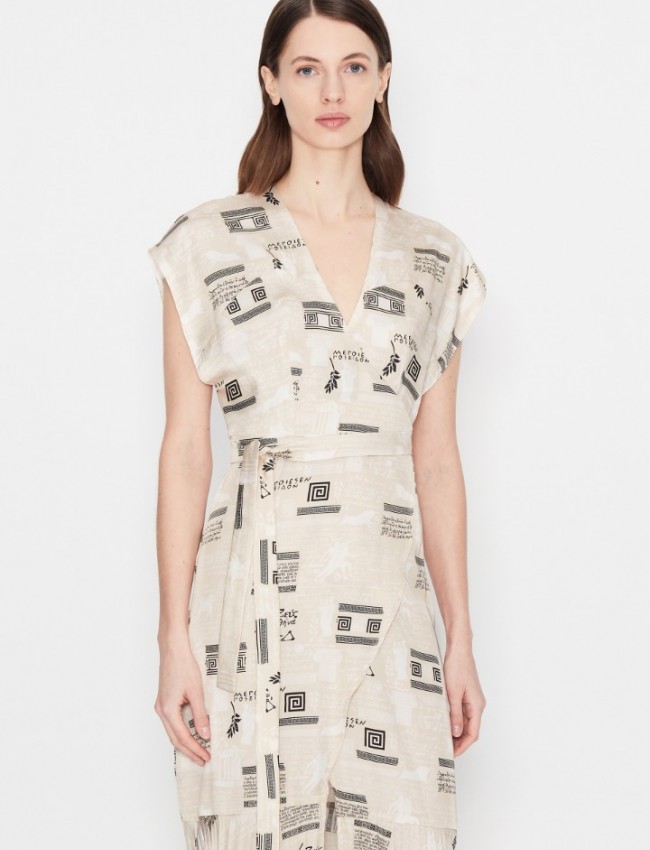 DIVINE FLASHBACK PLEATED DRESS