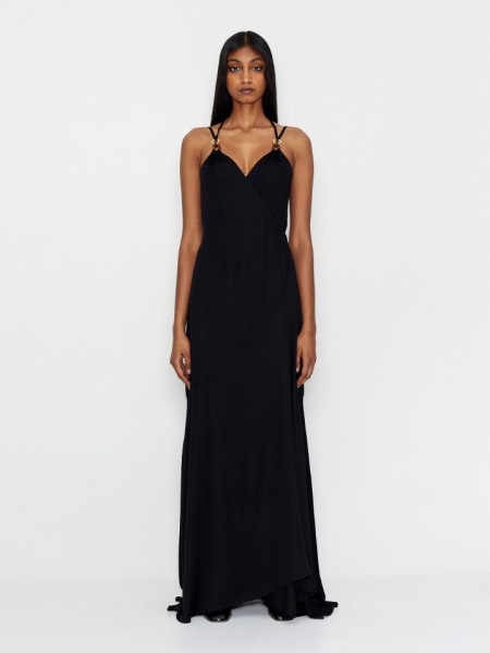 TARTAROOGA BLACK MAXI DRESS NADIA RAPTI