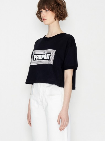 PARFAIT CROP T-SHIRT