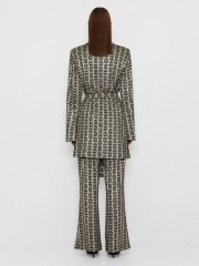 GALVANIZED BLAZER METALLIC SILVER