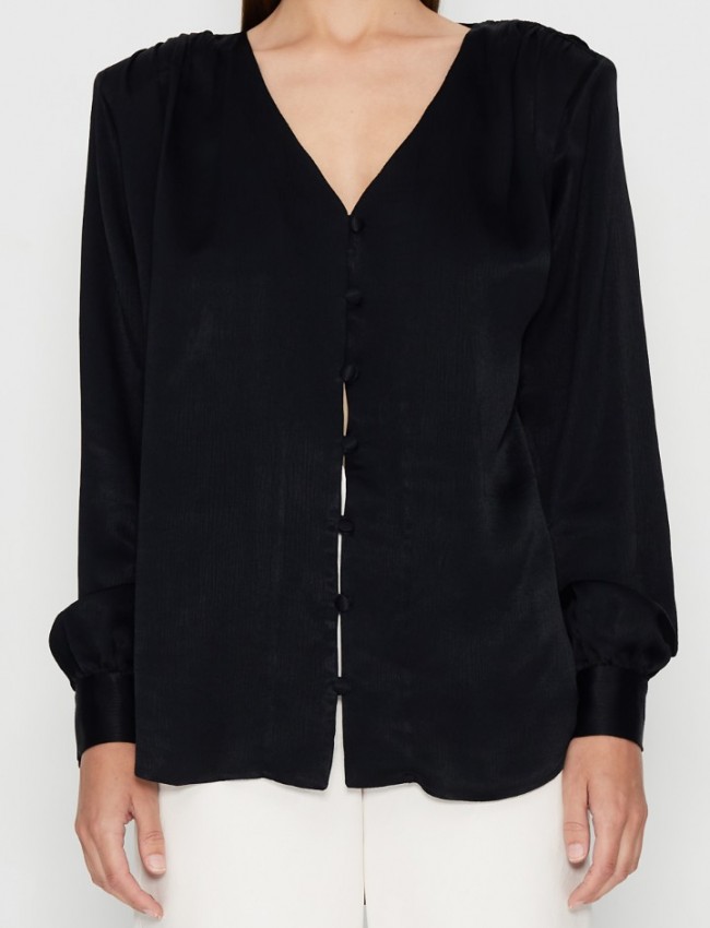 ABYSS KISS SHIRT BLACK