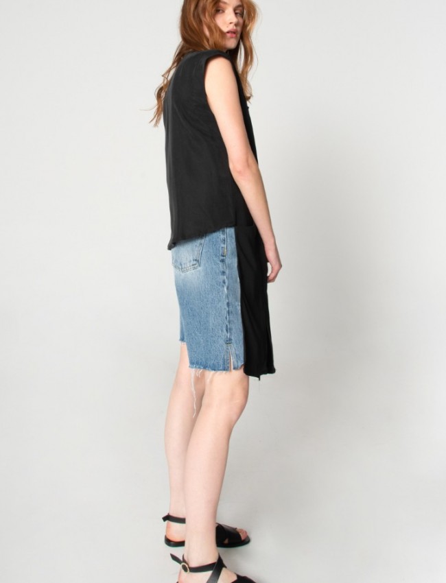 SHADES OF SAHARA VEST BLACK