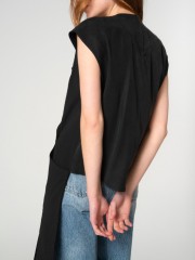 SHADES OF SAHARA VEST BLACK