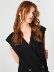 SHADES OF SAHARA VEST BLACK