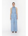 PALM JUMPSUIT BLUE DENIM 