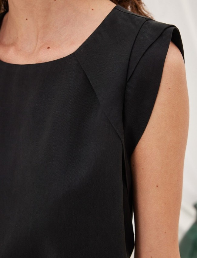 PETALI BLACK DRESS NAMASTE